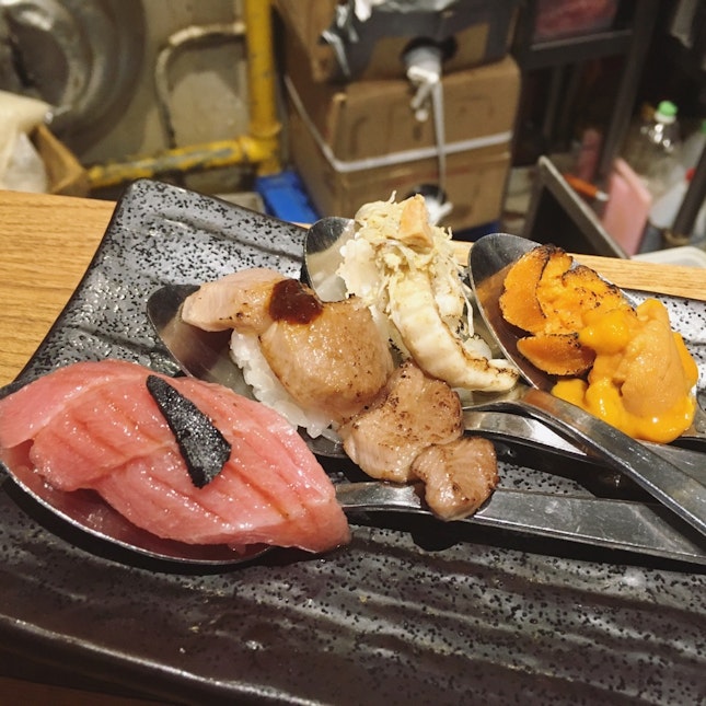 4 Kinds Of Sushi (Omakase)
