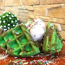 East Turns West with an Ondeh-Ondeh Waffle