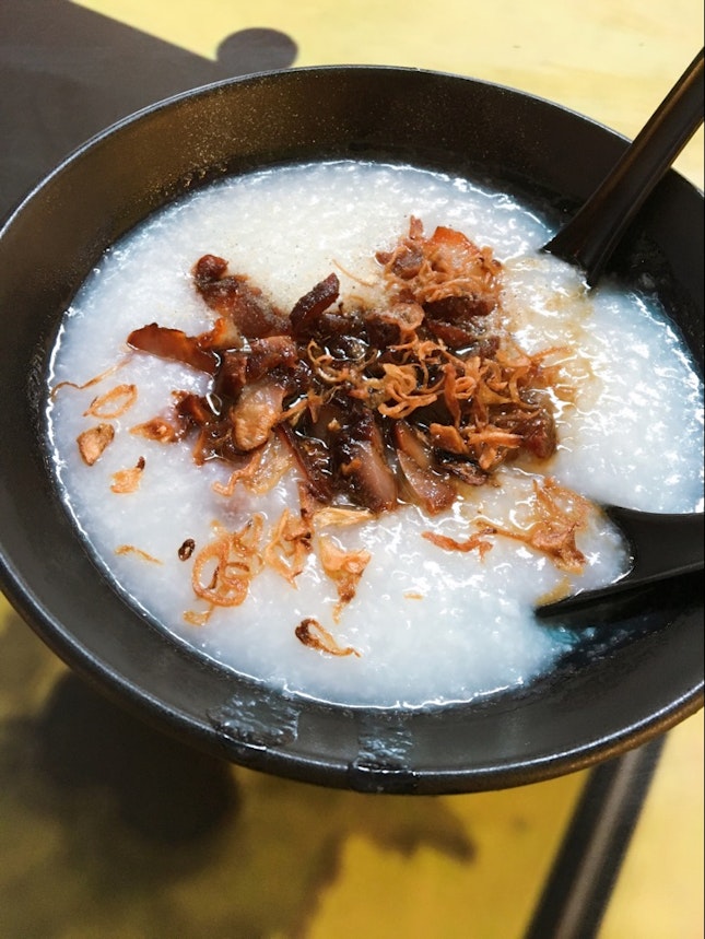 Char Siew Porridge ($2) from Nam Heng