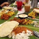 What do you call a delicious mess on top of fresh banana leaf?