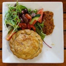 8🌟 / 10🌟 The Berry Farm Famous Beef and Red Wine Pie consisting of premium South West beef slow cooked in red wine, garlic and herbs served with Berry Farm Indian Tomato Relish and garden salad @ AU $24 from The Berry Farm at 43 Bessell Road, Margaret River