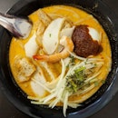 #sgfoodunion 8.5⭐ / 10⭐ Yummy Peranakan Laksa with aromatic and savoury thick Laksa broth @ S$4.50 from Tok Panjang unit B1-52C at Bukit Timah Plaza