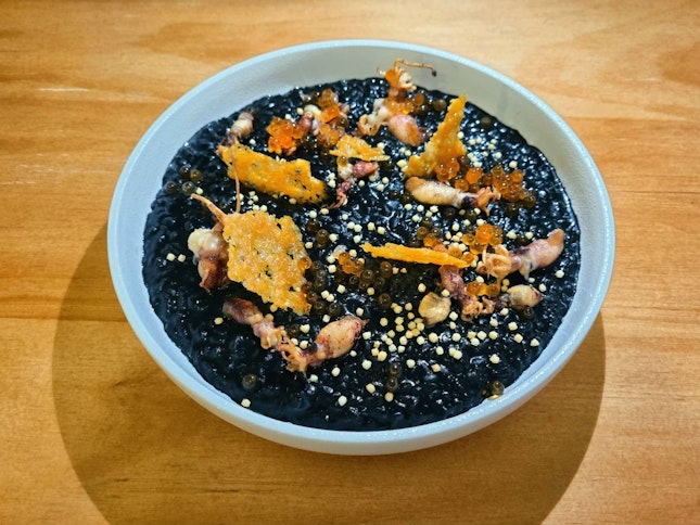 SQUID INK RISOTTO