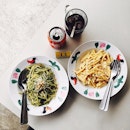 Premium Mac & Cheese x Fresh Pesto w @luciuslu 🍝 #ahbongsitalian #abitalian #ahbongs #vsco #vscom #vscophile #vscosg #vscofood #igsg #sgig #nomnom #food #foodie #fotd #foodgasm #foodstagram #burpple #burpplesg #onthetable #instafood #8dayseats #foodphotography #lunch #tbt #throwback