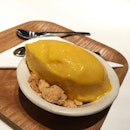 Trying D'Ark's sorbet ice cream for our tea break right now #notdurian #passionfruit