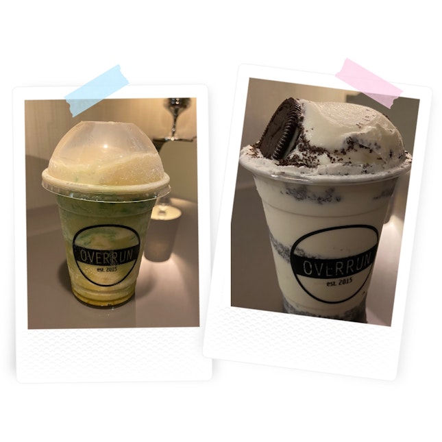 1-For-1 Soft Serve (Durian Chendol and Cookies & Cream)