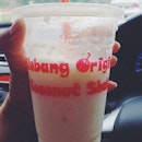 Klebang Coconut Shake, checked 😘 #coconut #drink #melaka #malaysia