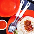 Roasted chicken rice 😊
