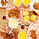 Had lunch with my family at Popeyes.