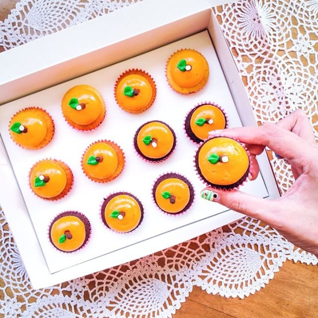 Twelve Cupcakes have created mandarin orange cupcakes for Chinese New Year!