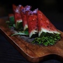 Grilled Water Melon
It’s not everyday we get to see a dish like this, let alone taste one!