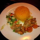 The Roasted Chicken with Apricot (SGD$13.90), served with the aromatic rice to accentuate the overall flavour.