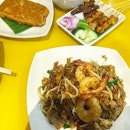 Penang Fried Kuey Teow, Otah and Satay to kickstart the week.