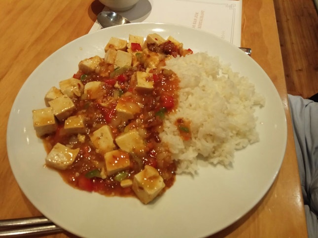 Mapo Tofu W Rice 18++