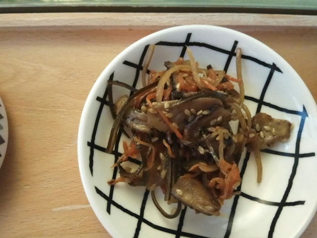 Mushrooms Carrots And Konbu