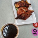 Quarter Danggui Duck (Bottom,14) And Char Siu 3$ Per portion