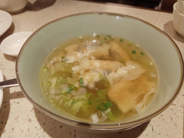 Prawn Dumpling Soup