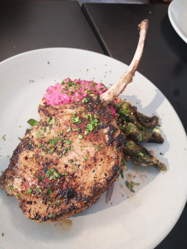 Pork Tomahawk(pictured Portion For 2)