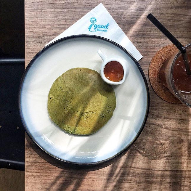 Matcha pancakes (rm11) comes as a two stack.