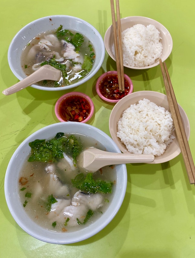 Fish Soup With Rice ($7.50)