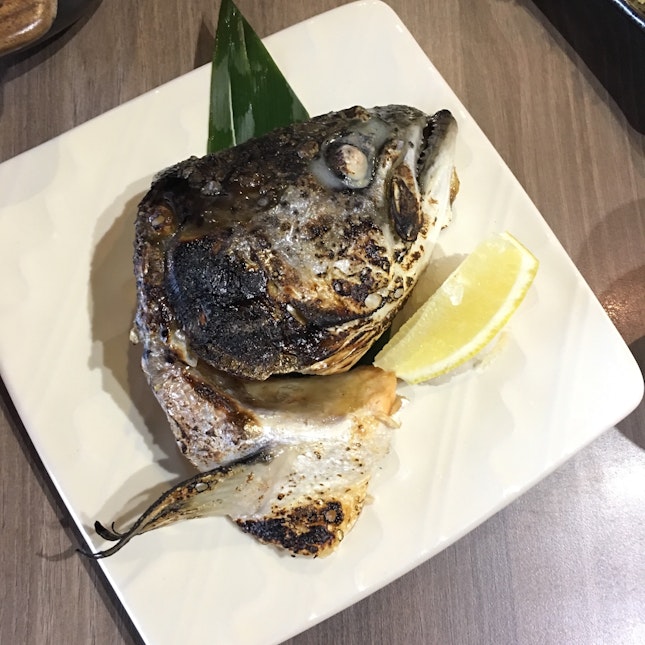 Grilled Fish Head