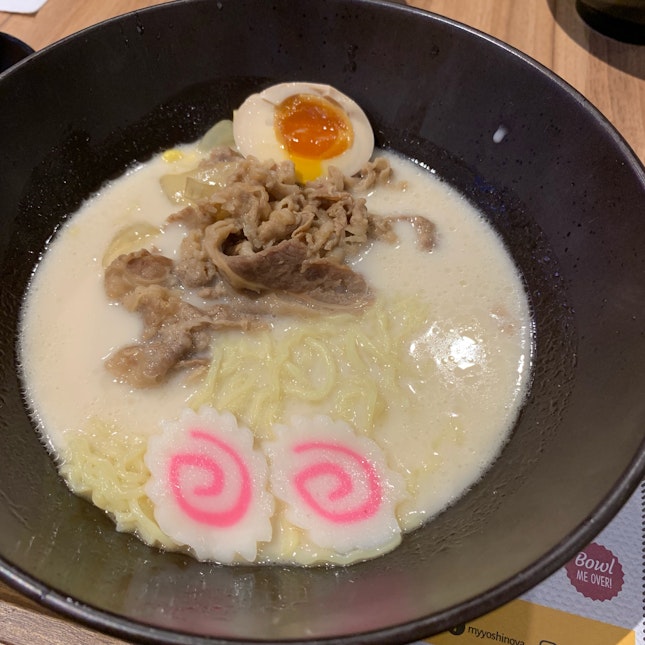 Beef Tonkotsu Ramen