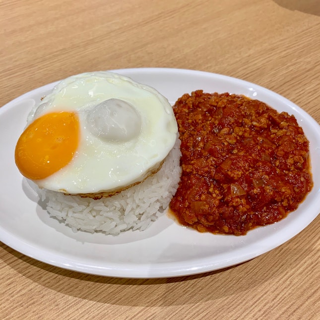 Tomato Minced Meat Fried Egg Rice