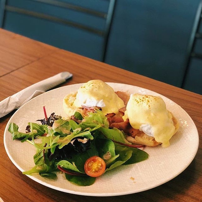 📍 Oberstrasse
Egg Benedict ($14)
Chose the option with Prosciutto (basically ham in another form).