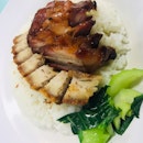 Roasted Pork And Char Siew Rice