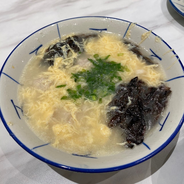 Iburico Pork w/ Yellowfish Tail Seaweed Soup