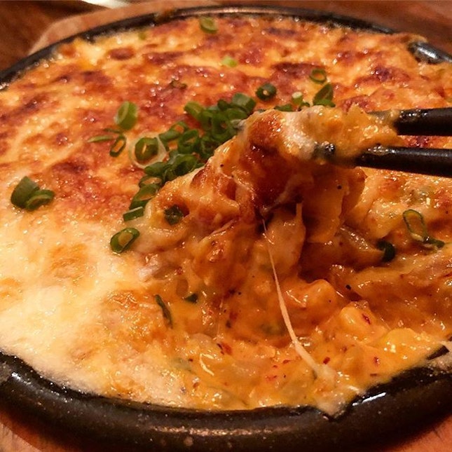 Kimchi Mac & cheese ($16)  Such an absolutely indulgent and delicious dish!