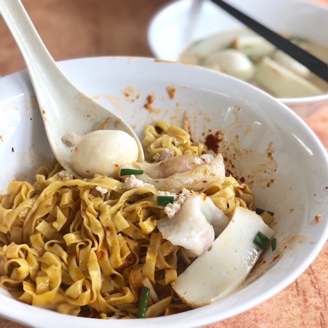 Delicious Fishball Noodles