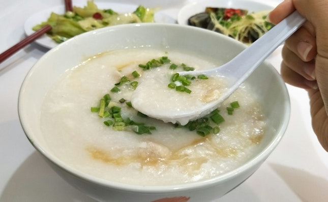 Underwhelming Cantonese Porridge