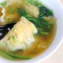 [CCK190 Wanton Mee] - The lovely huge and plump dumpling from the wanton mee stall.