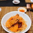 [Jiak Private Dining] - For the mains, diner will have a choice of Dry Laksa or Homemade Fish Otah Nasi Lemak.
