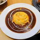 [Japan Gourmet Hall Sora T1] - Omurice Curry ($16) from Yoshimi.