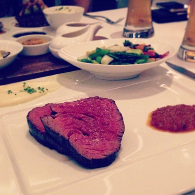 never say no to red meat #dinner #yum #igsg #instafood #instagood
