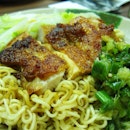 Chicken Chop Noodles @ Lan Fong Yuen