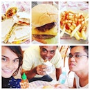 Snack Time @buddies 👍😋🍔🍟 #quisadillas #fries #buritto #burger #FotoRus #full #burp
