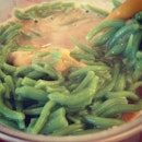 Green Worms Dessert aka Chendol 