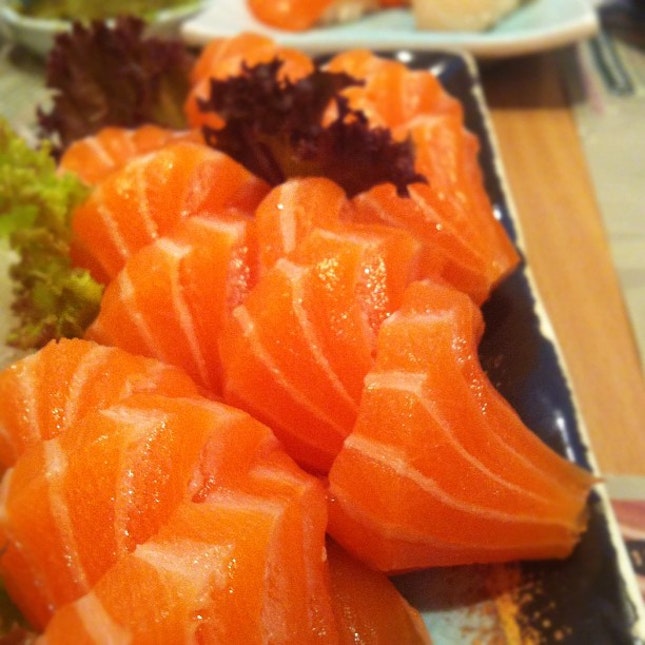 Sashimi, and sashimi and sashimi and sashimi and SASHIMI BITCHES!
