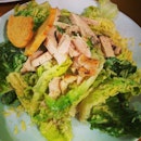 Ceasar Salad With Roasted Chicken Rosemary