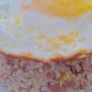Corned Beef and Salt Fish Fried Rice