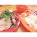🐔🍚 #lunch #chickenrice #charsiew #chinese