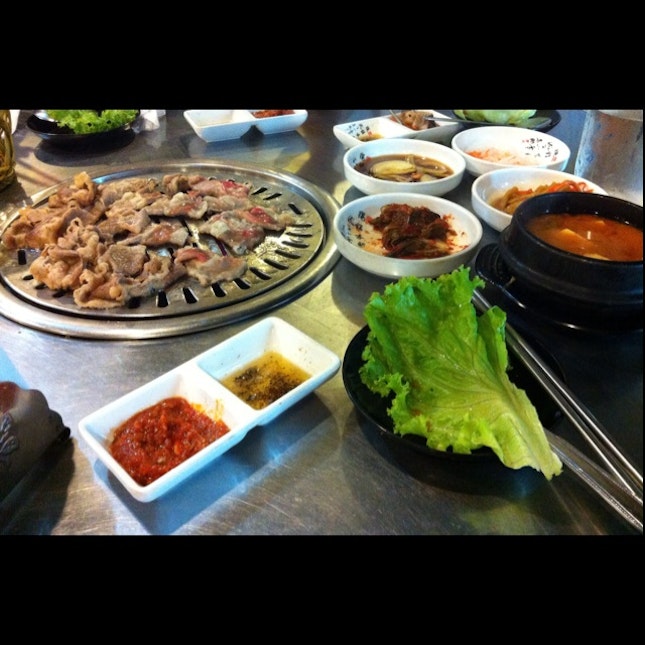 Korean BBQ Dinner