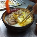 Amazing Pork Ribs & Chinese Sausage Claypot Rice