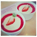 Raspberry Panna Cotta #dessert - cooking class @bakerzinjkt