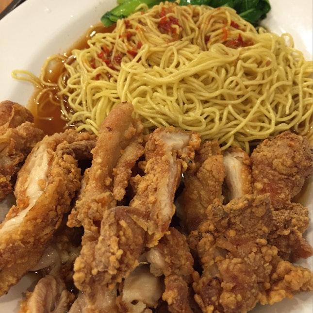 Chicken Cutlet Noodles 