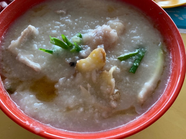 Fish Belly & Pork Porridge