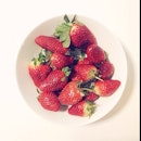 Strawberries after dinner